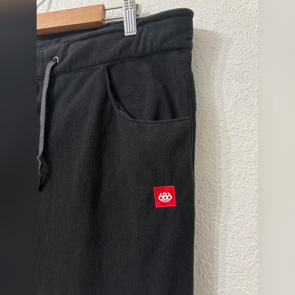 686 Smarty sweatpant fleece liner black sz L - Picture 5 of 16